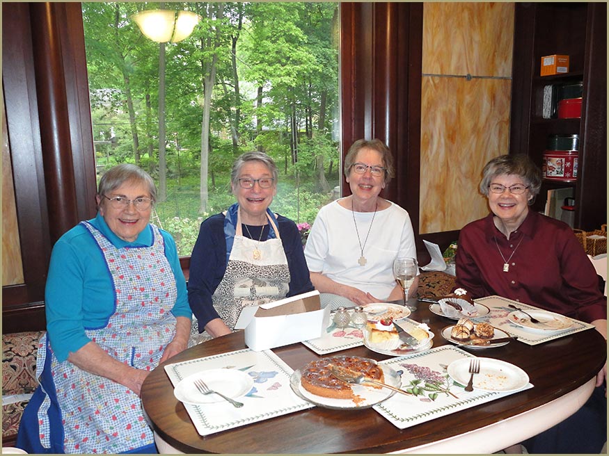 Clleveland Carmel - Sharing treats in celebration of 100 years anniversary