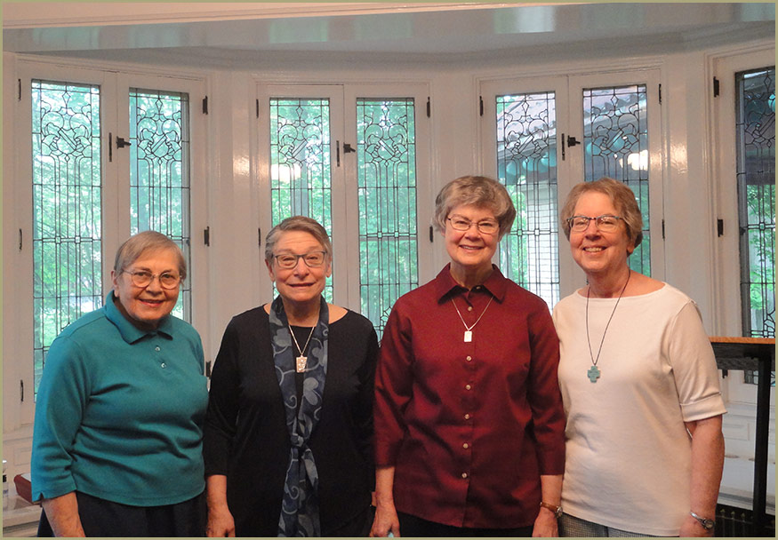 Our 100th Anniversary - Sr. Bernadette, Sr. Maria. Sr. Barb, and Sr. Donna - Cleveland Carmel